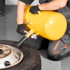 VEVOR Air Tire Bead Seater, 10 Gal / 37.9 L, Heavy Duty Tire Bead Blaster Tool, 87-116 PSI Operating Pressure, Air Trigger Seating Inflator for ATV, Tractor, Pickup, Truck, Jeep, RV, UTV, Yellow