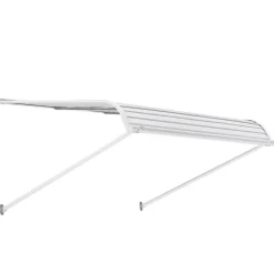 VEVOR Aluminum Awning 48 x 42 in, Durable Window Awning Door Canopy, Lightweight and Stable Aluminum Exterior Awnings Rain Snow Sunlight Protection for Door Entrance Windows Patio Porch