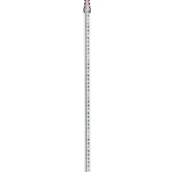 VEVOR Aluminum Grade Rod, 16-Feet/10ths 4 Sections Telescopic Measuring Rod,Double-Sided Scale 1/10ft Leveling Rod Stick,Aluminum Alloy Survey Rod w/ Bubble Level &Carrying Bag for Houses,Walls,Floors