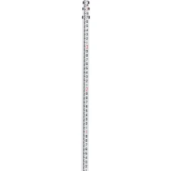 VEVOR Aluminum Grade Rod, 14-Feet/10ths 6 Sections Telescopic Measuring Rod,Double-Sided Scale 1/10 ft Leveling Rod Stick,Aluminum Alloy Survey Rod w/ Bubble Level&Carrying Bag for Houses,Walls,Floors