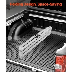 VEVOR Aluminum Ramps, 600 lbs, 1Pcs Heavy-duty Ramps with Wider Ramp Surface, Universal Stable Loading Ramp with Handles, Fit for Motorcycle, Electric Bicycle, Bicycle, etc.