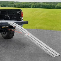 VEVOR Aluminum Ramps, 600 lbs, 1Pcs Heavy-duty Ramps with Wider Ramp Surface, Universal Stable Loading Ramp with Handles, Fit for Motorcycle, Electric Bicycle, Bicycle, etc.