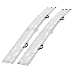 VEVOR Aluminum Ramps, 1500 lbs, 2Pcs Heavy-duty Ramps with Wider Ramp Surface, Universal Stable Loading Ramp with Handles, Fit for ATV, UTV, Motorcycle, Electric Bicycle, etc.