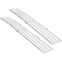 VEVOR Aluminum Ramps, 2000 lbs, 2Pcs Heavy-duty Ramps with Wider Ramp Surface, Universal Stable Loading Ramp with Handles, Fit for ATV, UTV, Motorcycle, Electric Bicycle, etc.