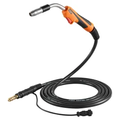 VEVOR 250A MIG Welding Gun with 15FT Cable, Replacement for Lincoln Magnum Pro 250L - with 7PCS Mig Welding Contact Tips