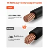 VEVOR 150A MIG Welding Gun with 15FT Cable, Replacement for Miller M-15/M-150 (249041) - with 5PCS Mig Welding Contact Tips