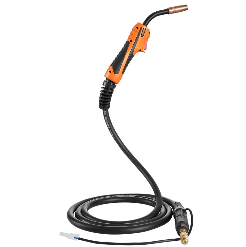 VEVOR 100A MIG Welding Gun with 10FT Cable, Replacement for Lincoln Magnum 100L (K530-5) - with 11PCS Mig Welding Contact Tips