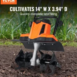 VEVOR 10 Amp Electric Tiller, 14
