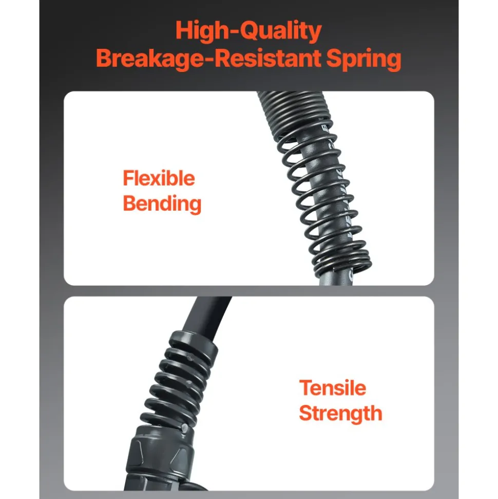 VEVOR 250Amp Mig Welding Gun with 15FT Cable, Compatible with Millermatic 200, 210, 212, 250, 250X, 251, 252 Welders, Suitable for 0.030", 0.035" and 0.045" Welding Wires