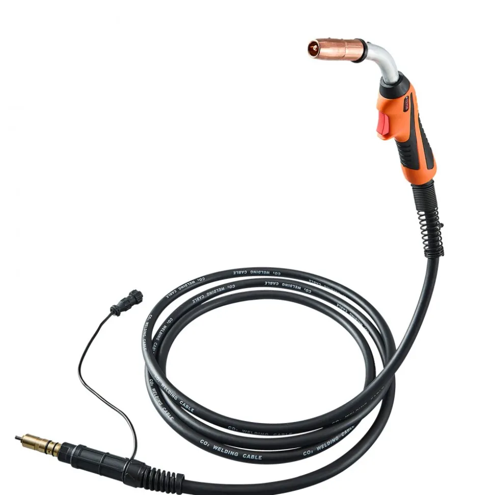 VEVOR 250Amp Mig Welding Gun with 15FT Cable, Compatible with Millermatic 200, 210, 212, 250, 250X, 251, 252 Welders, Suitable for 0.030", 0.035" and 0.045" Welding Wires