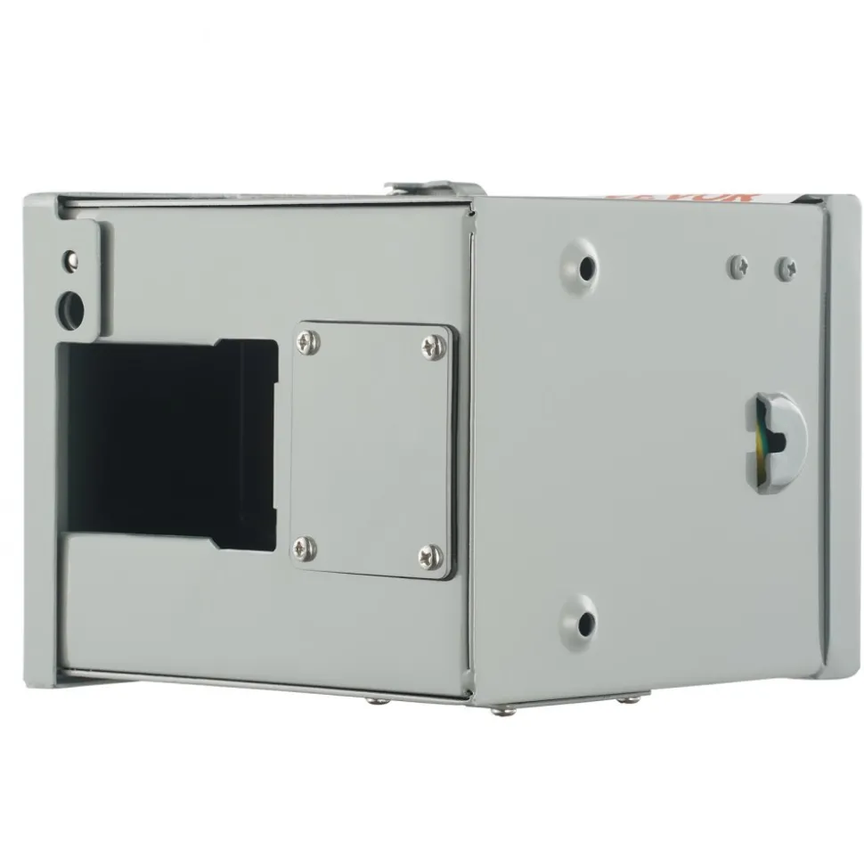 VEVOR 30 Amp RV Power Outlet Box, 125 Volt, Enclosed Lockable Outdoor RV Receptacle Box, NEMA TT-30R Weatherproof Electrical Panel, for RV Camper Trailer Motorhome, Tested to Standards