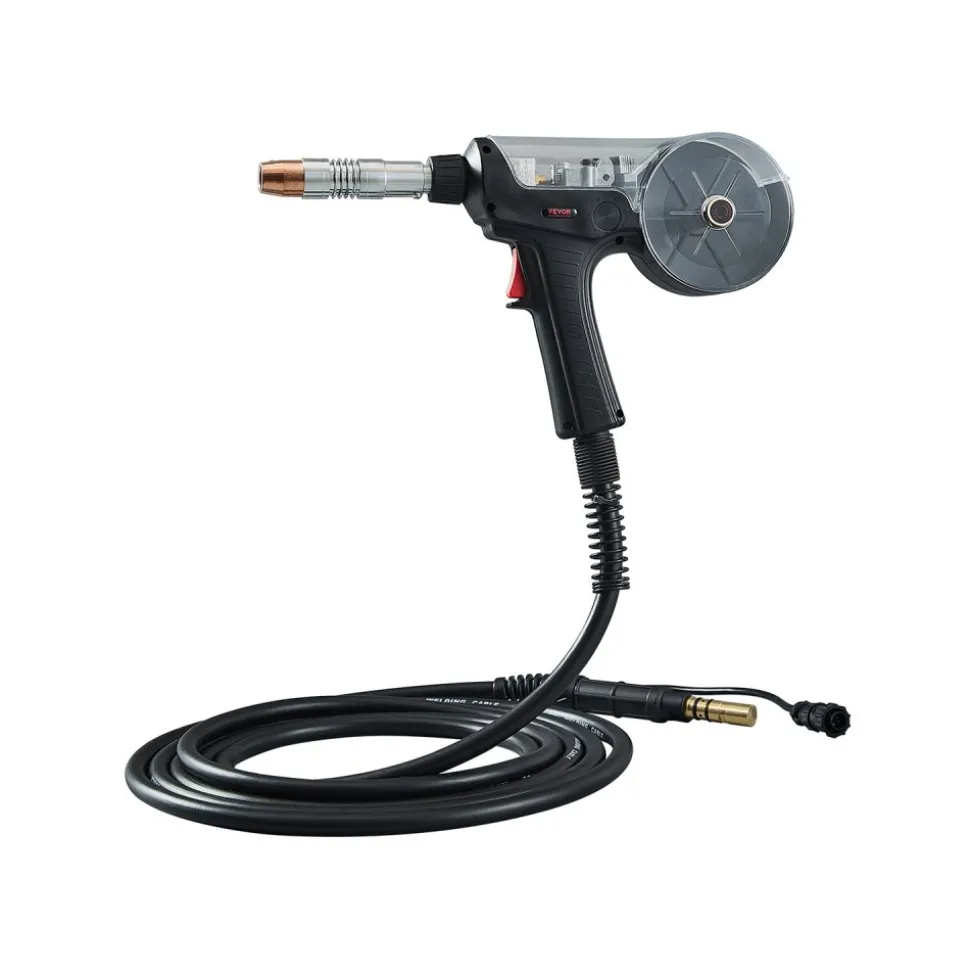 VEVOR 200Amp Spool Gun with 20FT Cable, Compatible with Hobart lronMan 240 Mig Welders, Suitable for 0.030" and 0.035" Flux Core/Solid/Aluminum Welding Wires