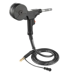 VEVOR 135Amp Spool Gun with 10FT Cable, Replacement for Miller Spoolmate 100 - with 11PCS Mig Welding Contact Tips & ER4043 0.035