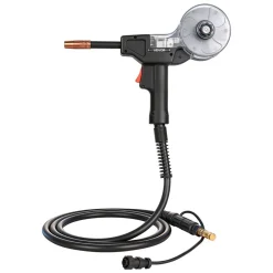 VEVOR 130Amp Spool Gun with 10FT Cable, Replacement for Lincoln Magnum 100SG K2532-1 - with 11PCS Mig Welding Contact Tips, ER4043 0.035