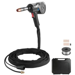 VEVOR 160Amp Spool Gun with 20FT Cable, Replacement for Miller Spoolmate 200 Series (300497) - with 11PCS Mig Welding Contact Tips, ER4043 0.035