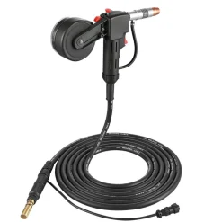 VEVOR 150Amp Spool Gun with 20FT Cable, Replacement for Miller Spoolmate 150 - with 11PCS Mig Welding Contact Tips, ER4043 0.035