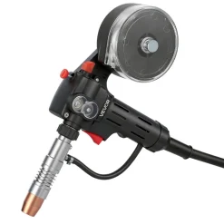 VEVOR 150Amp Spool Gun with 20FT Cable, Replacement for Miller Spoolmate 150 - with 11PCS Mig Welding Contact Tips, ER4043 0.035