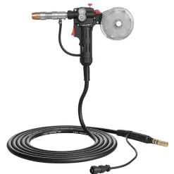 VEVOR 150Amp Spool Gun with 20FT Cable, Replacement for Miller Spoolmate 150 - with 11PCS Mig Welding Contact Tips, ER4043 0.035