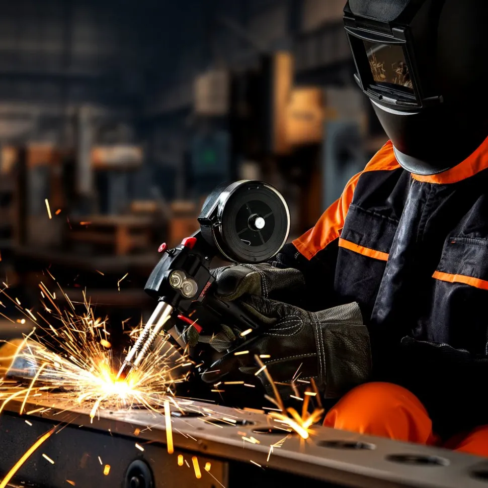 VEVOR 100Amp Spool Gun with 10FT Cable, Compatible with Hobart Handler 210 MVP Mig Welders, Suitable for 0.023", 0.030" and 0.035" Flux Core/Solid/Aluminum Welding Wires