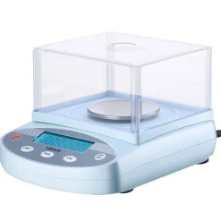 VEVOR Analytical Balance, 200 g x 0.001 g, High Precision Accuracy Lab Scale, 13 Units Electronic Digital Analytical Balance with Glass Draft Shield and Weighing Pan, for Laboratory Jewelry Pharmacy