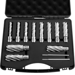 VEVOR Annular Cutter Set, 13 pcs Universal Shank Mag Drill Bits Kit, 2