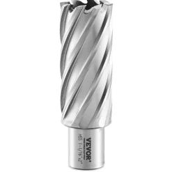 VEVOR Annular Cutter Set, 6 pcs Weldon Shank Mag Drill Bits, 1/2