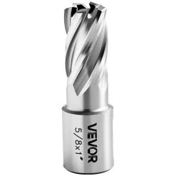 VEVOR Annular Cutter Set, 5 pcs Weldon Shank Mag Drill Bits Kit, 1