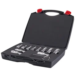 VEVOR Annular Cutter Set, 13 pcs Weldon Shank Mag Drill Bits, 7/16