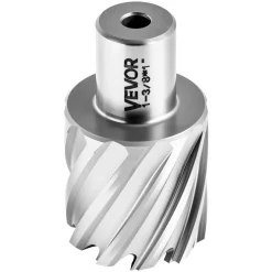 VEVOR Annular Cutter Set, 16 pcs Weldon Shank Mag Drill Bits Kit, 1