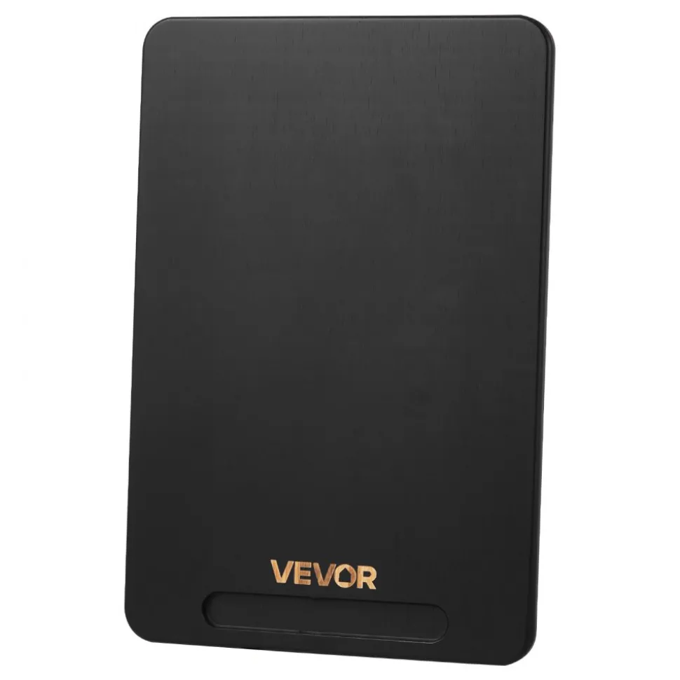 VEVOR Appliance Slider, Large 16 x 12-inch, Rolling Sliding Tray with Silent Rubber Wheels & Hollow Handle, Easy to Clean, Appliance Rolling Tray for Coffee Maker, Kitchen Countertop, Black