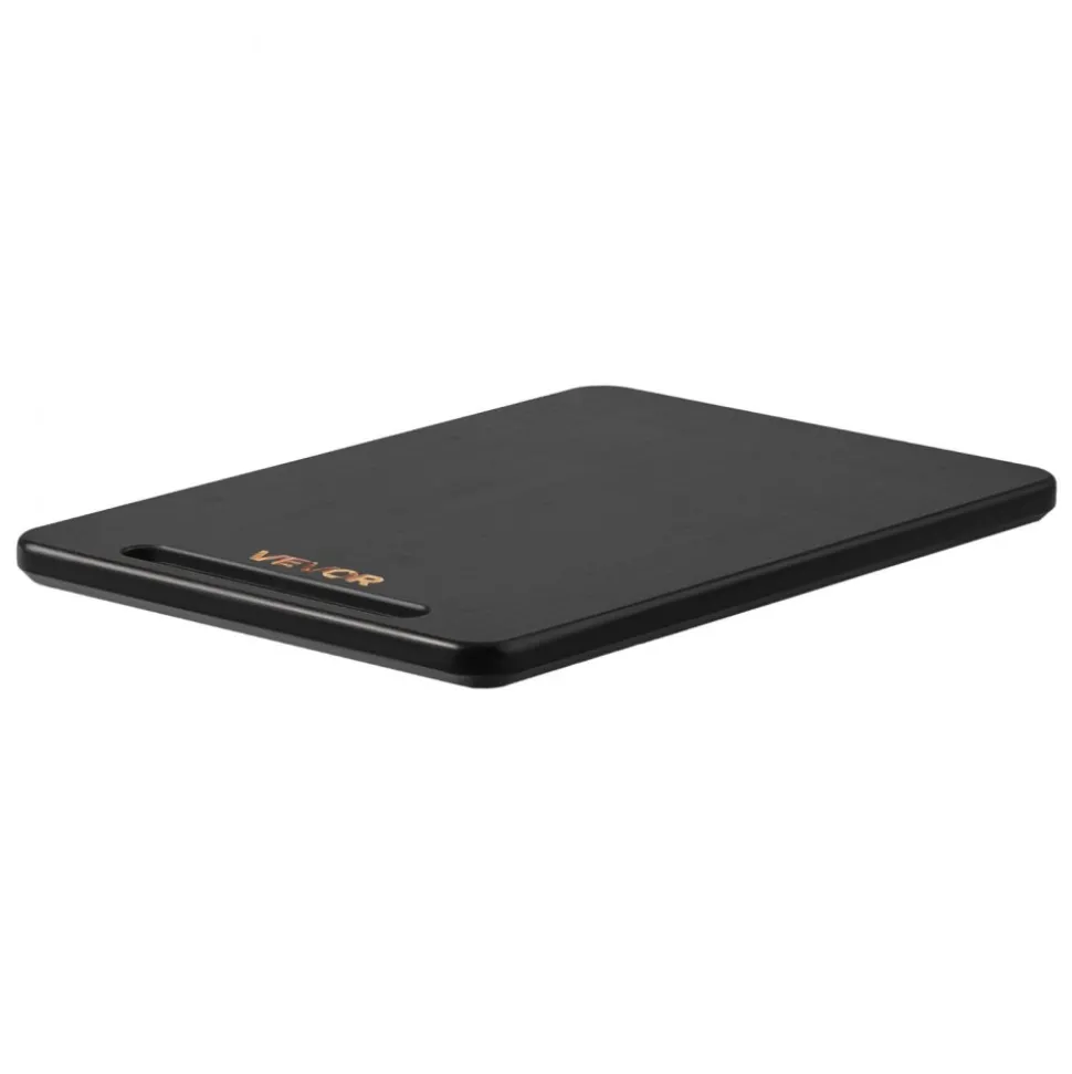 VEVOR Appliance Slider, Large 16 x 12-inch, Rolling Sliding Tray with Silent Rubber Wheels & Hollow Handle, Easy to Clean, Appliance Rolling Tray for Coffee Maker, Kitchen Countertop, Black