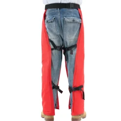 VEVOR Apron Style Chainsaw Chaps, Class C, 8 Layers Chainsaw Pants with Adjustable Belt & Gear Pocket,  Chain Saw Chaps for Men/Women, Chainsaw Safety Equipment for Loggers Forest Workers, Medium