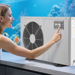 VEVOR Aquarium Chiller 500 Gallon, 1-1/2 HP Water Chiller for Hydroponics, Fast Cooling for Fish Tank,Axolotl,Coral Reef,Quiet Refrigeration Compressor, Titanium Evaporator,Complete Fittings