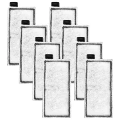 VEVOR Aquarium Filter Cotton, 8 PCS Fish Tank Replacement Filter Cartridges for 5 Gal Glass Aquarium , Fishbowl Accessories with Multi-Layer Filtration Easy Installation, for CL20 Models