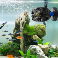 VEVOR Aquarium Wave Maker, 20W, 2113 GPH Quiet and Strong DC Powerhead, Adjustable Fish Tank Circulation Pump with Controller, Strong Magnetic Base, 360° Rotating Wavemaker, for Freshwater Saltwater