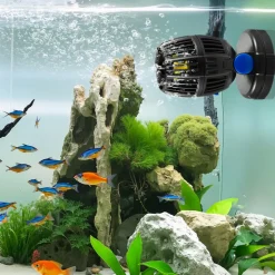 VEVOR Aquarium Wave Maker, 10W, 1057 GPH Quiet and Strong DC Powerhead, Adjustable Fish Tank Circulation Pump with Controller, Strong Magnetic Base, 360° Rotating Wavemaker, for Freshwater Saltwater