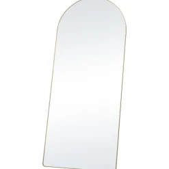 VEVOR Arched Full Length Mirror, 71'' x 30'', Large Free Standing Leaning Hanging Wall Mounted Floor Mirror with Stand Aluminum Alloy Frame, Full Body Dressing Mirror for Living Room Bedroom, Black
