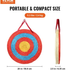 VEVOR Archery Target, 3 Layers 20