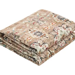 VEVOR Area Rug, 7.5 x 9.5 ft Large Washable Rug, Non-Slip and Tear-Resistant Soft Carpet, Pet & Child Friendly Vintage Area Rugs, Indoor Mat for Bedroom, Living Room, Office, Entryway, Brown Green