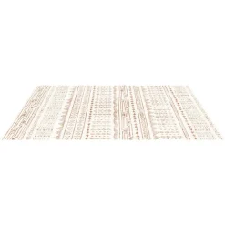 VEVOR Area Rug, 5 x 7 ft Large Washable Rug, Non-Slip and Tear-Resistant Soft Carpet, Pet & Child Friendly Modern Area Rugs, Indoor Mat for Bedroom, Office, Living Room, Kids Room, Entryway, Beige