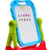 VEVOR Art Easel for Kids, 2-in-1 Double-Sided Kid's Art Easel with Magnetic Whiteboard & Chalkboard, Adjustable Standing Rotatable Removable Drawing Board with Painting Accessories for Boys and Girls