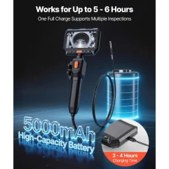 VEVOR Articulating Borescope with 0.15