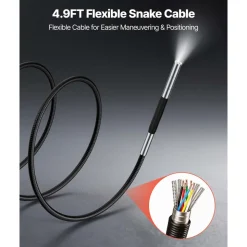 VEVOR Articulating Borescope with 0.15
