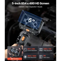 VEVOR Articulating Borescope with 0.15