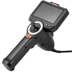 VEVOR Articulating Endoscope with Light, 4-Way 360° Articulated Borescope, 0.24