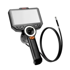 VEVOR Articulating Endoscope with Light, 4-Way 360° Articulated Borescope Camera, 6" HD IPS Screen, 1920 x 1080 Lens, 8X Zoom, 7000mAh Battery, IP67 Waterproof for Auto, Plumbing (4.9FT Snake Cable)