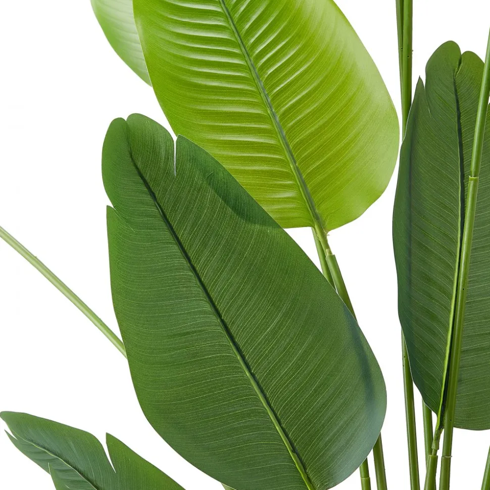 VEVOR Artificial Bird of Paradise 6 ft Tall, Fake Tropical Plants with with 13 Trunks & White Pot, Faux Floor Silk Tree, Large Trees for Home Office Living Room Decor House Warming, Indoor Outdoor
