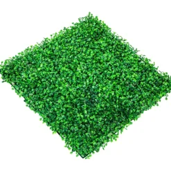 VEVOR Artificial Boxwood Panel UV 48pcs Boxwood Hedge Wall Panels Artificial Grass Backdrop Wall 10X10