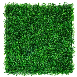 VEVOR Artificial Boxwood Panel UV 6pcs Boxwood Hedge Wall Panels, Artificial Grass Backdrop Wall 20