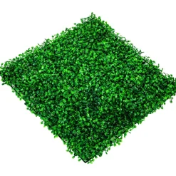 VEVOR Artificial Boxwood Panel UV 6pcs Boxwood Hedge Wall Panels, Artificial Grass Backdrop Wall 20